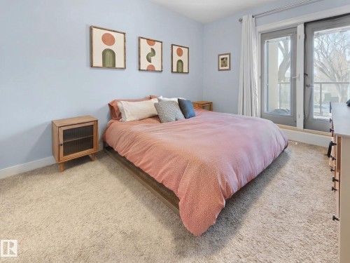 #13 11518 76 Av Nw, Edmonton, AB - Indoor Photo Showing Bedroom