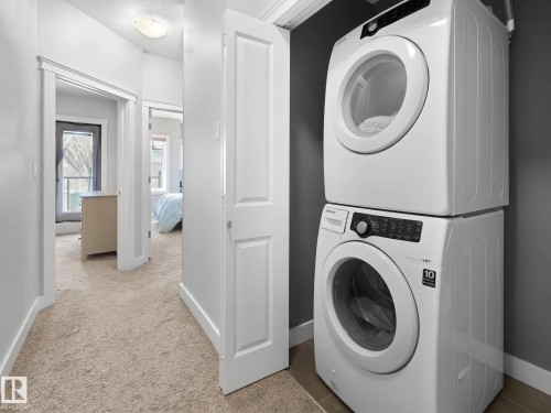 #13 11518 76 Av Nw, Edmonton, AB - Indoor Photo Showing Laundry Room