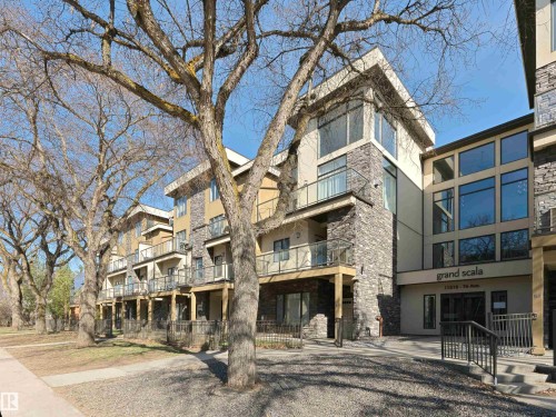 #13 11518 76 Av Nw, Edmonton, AB - Outdoor With Balcony With Facade