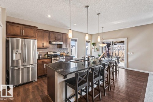 2108 77 Street, Edmonton, AB - Indoor Photo Showing Kitchen With Upgraded Kitchen