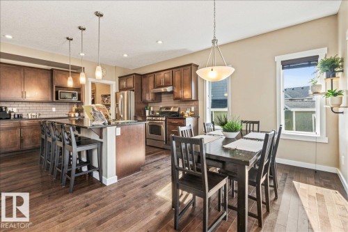 2108 77 Street, Edmonton, AB - Indoor Photo Showing Dining Room