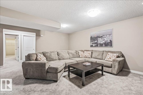 2108 77 Street, Edmonton, AB - Indoor Photo Showing Living Room