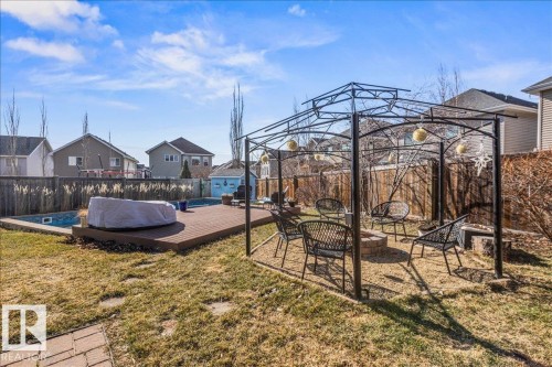 2108 77 Street, Edmonton, AB - Outdoor With In Ground Pool With Backyard