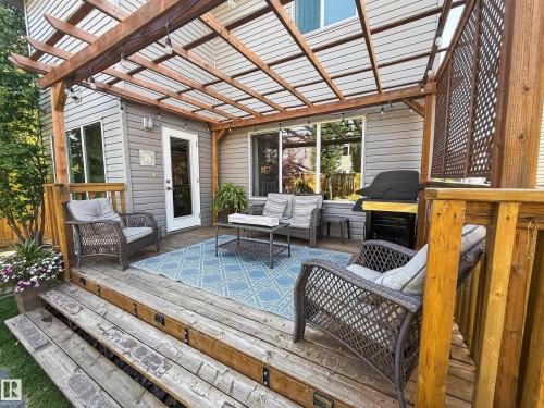 15 Spring Link, Spruce Grove, AB - Outdoor With Deck Patio Veranda With Exterior