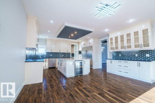4408 39 Street, Beaumont, AB - Indoor Photo Showing Kitchen With Upgraded Kitchen