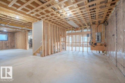 4408 39 Street, Beaumont, AB - Indoor Photo Showing Basement