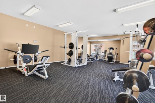 222 4304 139 Avenue, Edmonton, AB - Indoor Photo Showing Gym Room