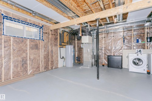 1230 163 Street, Edmonton, AB - Indoor Photo Showing Basement