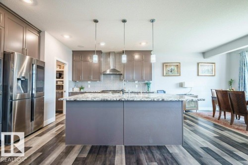 1603 158 Street, Edmonton, AB - Indoor Photo Showing Kitchen With Upgraded Kitchen