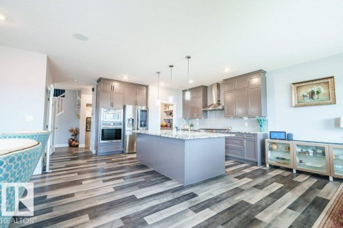 1603 158 Street, Edmonton, AB - Indoor Photo Showing Kitchen With Upgraded Kitchen