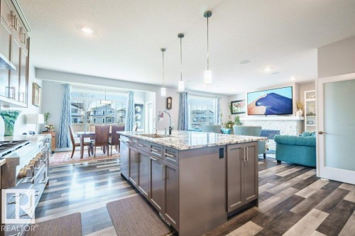 1603 158 Street, Edmonton, AB - Indoor Photo Showing Kitchen With Upgraded Kitchen