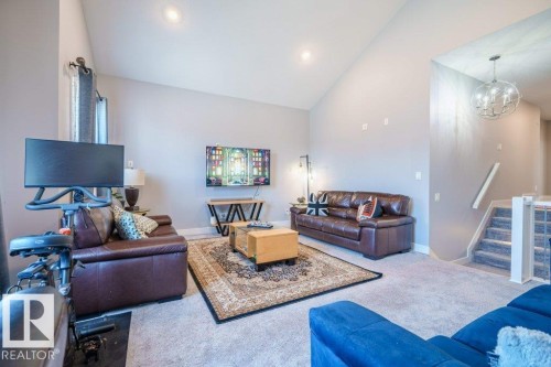 1603 158 Street, Edmonton, AB - Indoor Photo Showing Living Room