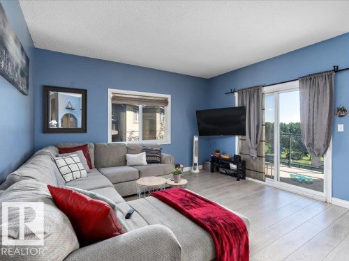 408 304 Lewis Estates Boulevard, Edmonton, AB - Indoor Photo Showing Living Room