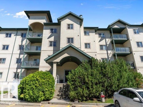 408 304 Lewis Estates Boulevard, Edmonton, AB - Outdoor With Balcony With Facade