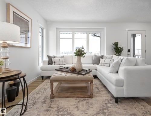 267 Deer Valley Drive, Leduc, AB - Indoor Photo Showing Living Room