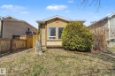Single-story residence featuring horizontal siding and a prominent front window - 4106 38 Street, Edmonton, AB  - Outdoor 