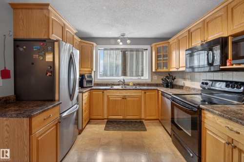 47 Duke Drive, Lamont, AB - Indoor Photo Showing Kitchen With Double Sink
