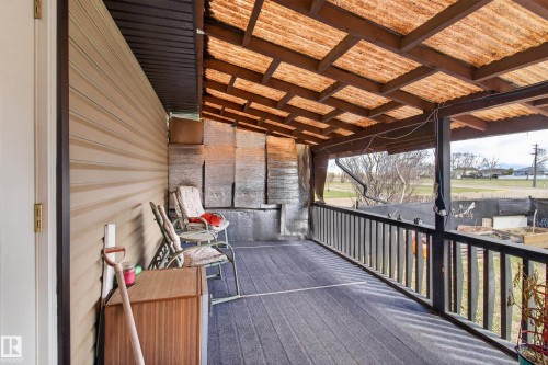 47 Duke Drive, Lamont, AB - Outdoor With Deck Patio Veranda With Exterior