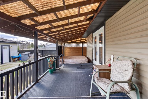 47 Duke Drive, Lamont, AB - Outdoor With Deck Patio Veranda With Exterior