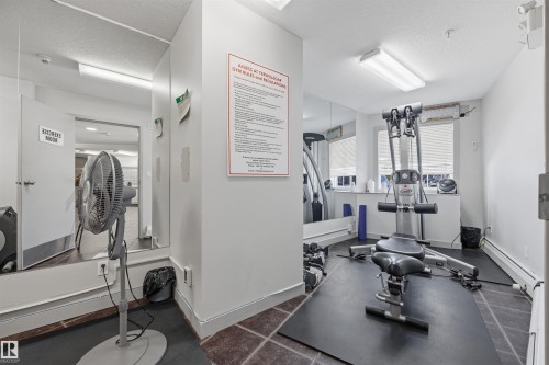 116 920 156 Street, Edmonton, AB - Indoor Photo Showing Gym Room