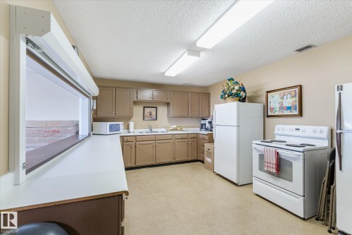 1002 9923 103 Street, Edmonton, AB - Indoor Photo Showing Kitchen With Double Sink
