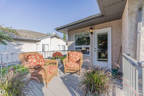128 215 Blackburn East Drive, Edmonton, AB - Outdoor With Deck Patio Veranda