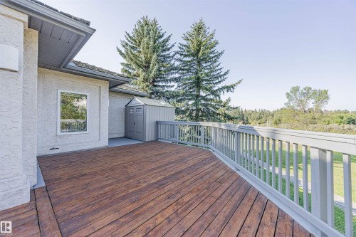 128 215 Blackburn East Drive, Edmonton, AB - Outdoor With Deck Patio Veranda With Exterior