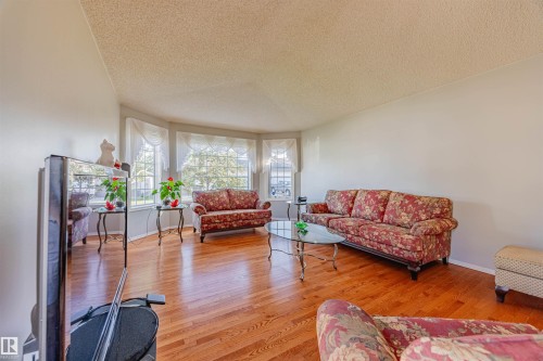 128 215 Blackburn East Drive, Edmonton, AB - Indoor Photo Showing Living Room