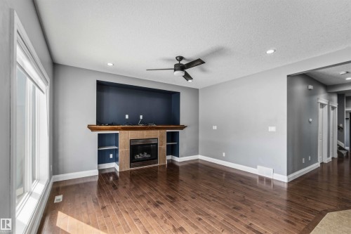 3563 14 Street, Edmonton, AB - Indoor With Fireplace