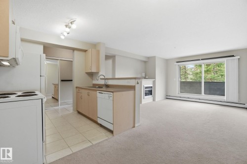 214 17011 67 Avenue, Edmonton, AB - Indoor Photo Showing Kitchen