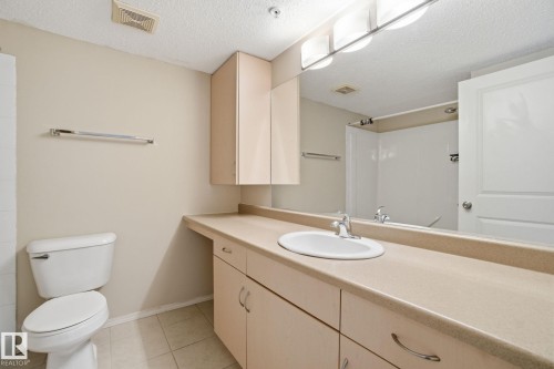 Large Bathroom with Massive Vanity - 214 17011 67 Avenue, Edmonton, AB - Indoor Photo Showing Bathroom