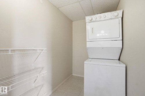 Laundry/Storage Room - 214 17011 67 Avenue, Edmonton, AB - Indoor Photo Showing Laundry Room