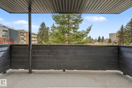 Large Private Balcony - 214 17011 67 Avenue, Edmonton, AB - Outdoor