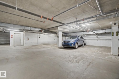 Titled Underground Parking - 214 17011 67 Avenue, Edmonton, AB - Indoor Photo Showing Garage