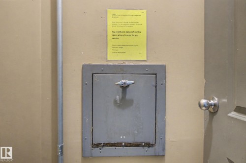 Garbage Chute on Every Floor - 214 17011 67 Avenue, Edmonton, AB - Indoor