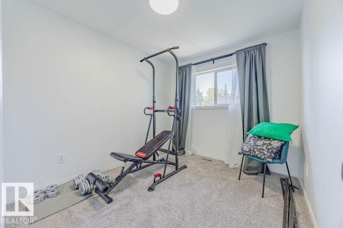 12828 126 Street, Edmonton, AB - Indoor Photo Showing Gym Room