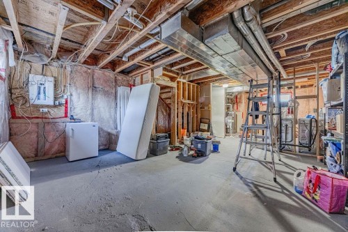 12828 126 Street, Edmonton, AB - Indoor Photo Showing Basement