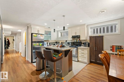 One of the nicest kitchens you will find in a basement suite. - 10649 67 Avenue, Edmonton, AB - Indoor Photo Showing Other Room