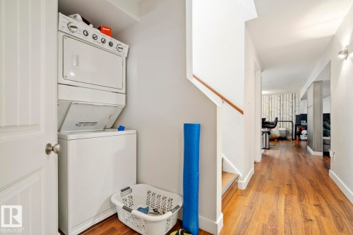 Full self contained unit with it's own laundry and private entrance. - 10649 67 Avenue, Edmonton, AB - Indoor Photo Showing Laundry Room