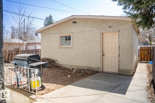 Double car garage - 10649 67 Avenue, Edmonton, AB - Outdoor With Exterior