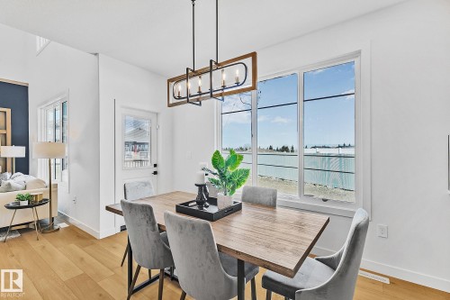 161 Graybriar Drive, Stony Plain, AB - Indoor Photo Showing Dining Room