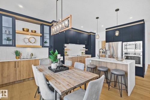 161 Graybriar Drive, Stony Plain, AB - Indoor Photo Showing Dining Room