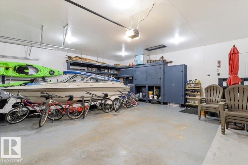 72 Beach Ave, Rural Leduc County, AB - Indoor Photo Showing Garage