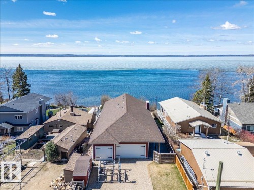 72 Beach Ave, Rural Leduc County, AB - Outdoor With Body Of Water With View