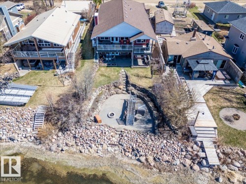 72 Beach Ave, Rural Leduc County, AB - Outdoor With Body Of Water