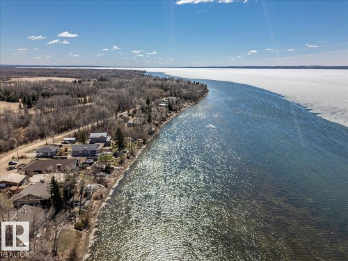 72 Beach Ave, Rural Leduc County, AB - Outdoor With Body Of Water With View