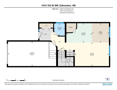 Floor plan - 1014 162 St Sw, Edmonton, AB - Other