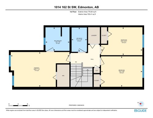 Floor plan - 1014 162 St Sw, Edmonton, AB - Other