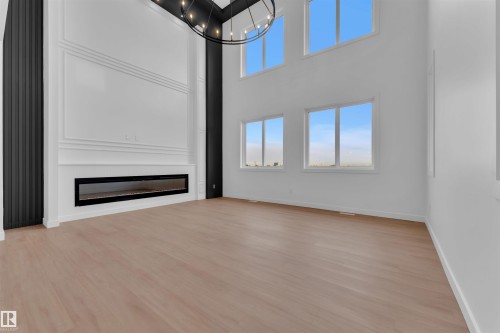 21 Axelwood Crescent, Spruce Grove, AB - Indoor With Fireplace