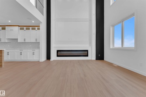 21 Axelwood Crescent, Spruce Grove, AB - Indoor With Fireplace